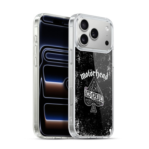 Motorhead Logo Ace Of Spades Soft Gel Case for Apple iPhone 17 Pro Max