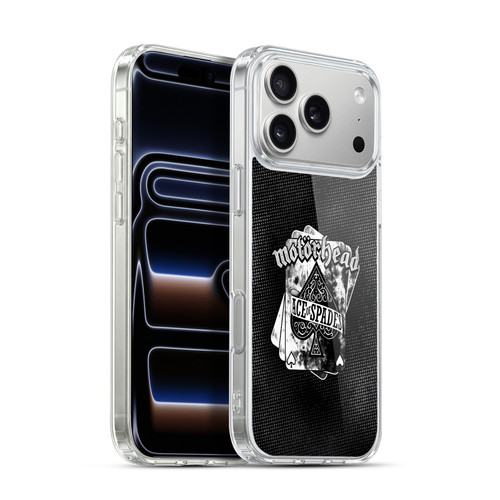 Motorhead Logo Ace Of Spades 3 Soft Gel Case for Apple iPhone 17 Pro Max