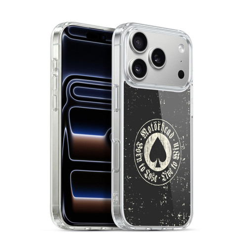 Motorhead Logo Ace Of Spades 2 Soft Gel Case for Apple iPhone 17 Pro