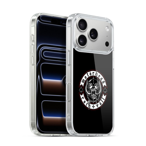 Motorhead Logo Rock & Roll Soft Gel Case for Apple iPhone 17 Pro