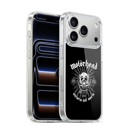 Motorhead Logo Victoria Aut Morte Soft Gel Case for Apple iPhone 17 Pro