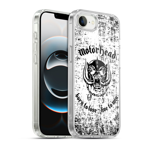 Motorhead Logo Born To Lose Live To Win Soft Gel Case for Apple iPhone 16e / Apple iPhone 17e & MagSafe