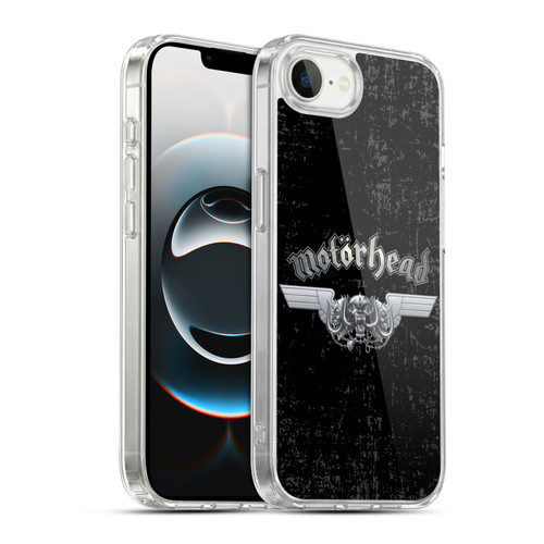 Motorhead Logo Metal Wings Soft Gel Case for Apple iPhone 16e / Apple iPhone 17e & MagSafe