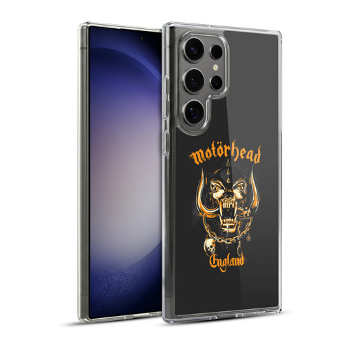 Motorhead Logo Warpig England Soft Gel Case for Samsung Galaxy S23 Ultra 5G & MagSafe