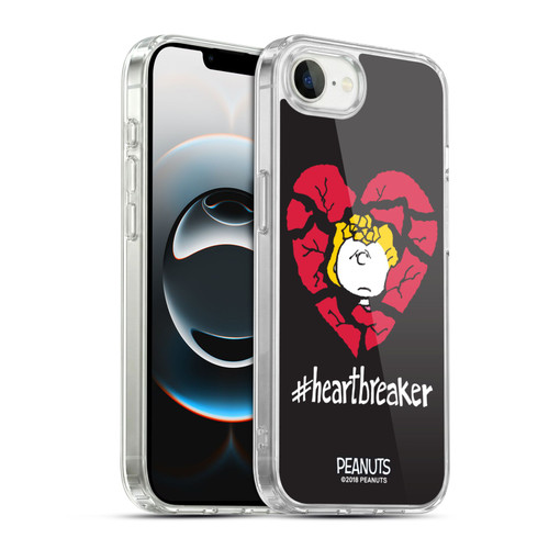 Peanuts Sealed With A Kiss Sally Brown Heartbreaker Soft Gel Case for Apple iPhone 16e / Apple iPhone 17e & MagSafe