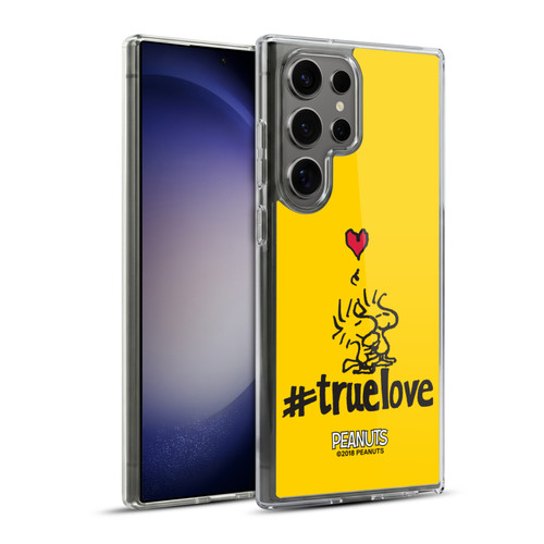 Peanuts Sealed With A Kiss Woodstock True Love Soft Gel Case for Samsung Galaxy S23 Ultra 5G & MagSafe