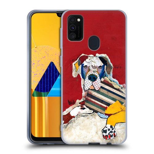 Michel Keck Dogs 2 Great Dane Soft Gel Case for Samsung Galaxy M30s (2019)/M21 (2020)