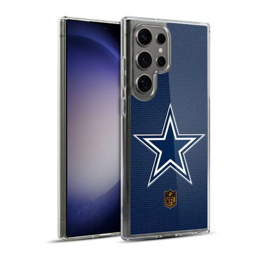 NFL Dallas Cowboys Logo Football Soft Gel Case for Samsung Galaxy S23 Ultra 5G & MagSafe