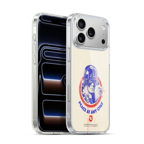 Peacemaker: Television Series Graphics Christopher Smith & Eagly Soft Gel Case for Apple iPhone 17 Pro Max