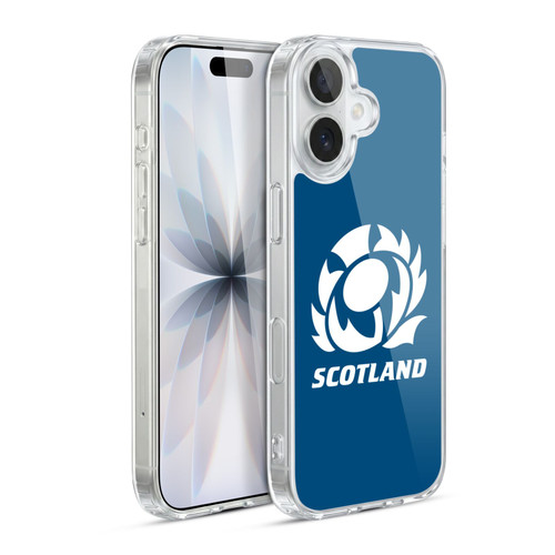 Scotland Rugby Logo 2 Plain Soft Gel Case for Apple iPhone 17
