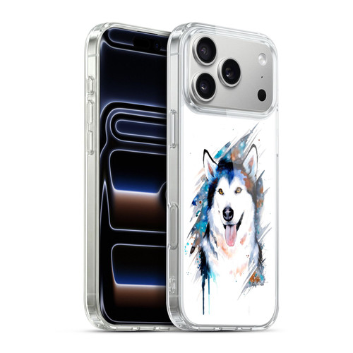 Pixie Cold Animals Husky Soft Gel Case for Apple iPhone 17 Pro Max