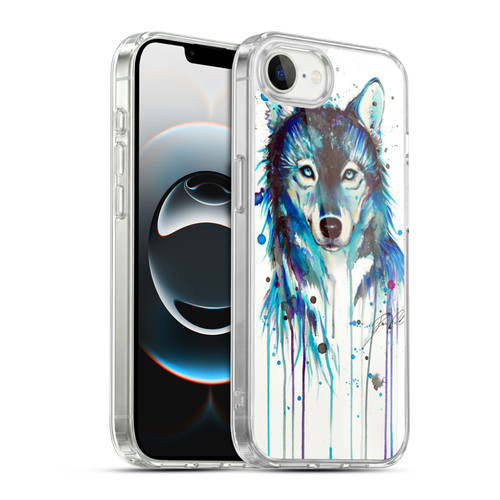 Pixie Cold Animals Ice Wolf Soft Gel Case for Apple iPhone 16e / Apple iPhone 17e & MagSafe
