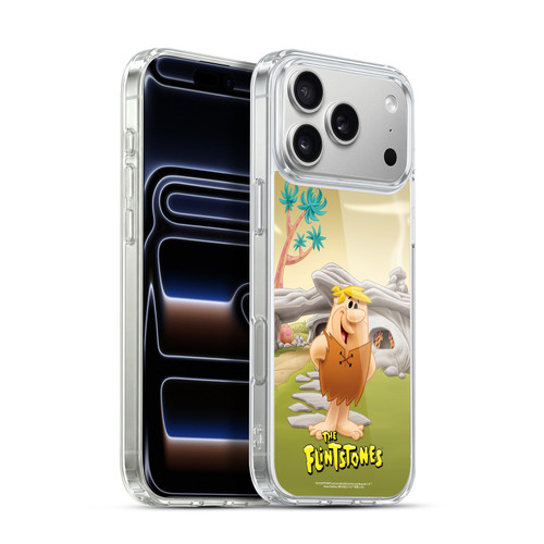 The Flintstones Characters Barney Rubble Soft Gel Case for Apple iPhone 17 Pro Max