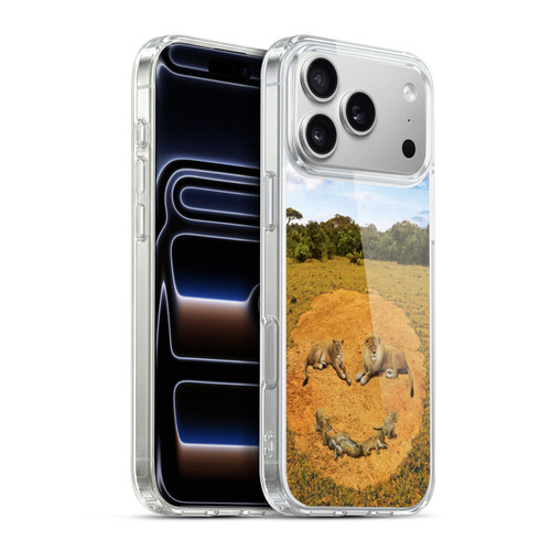 Vincent Hie Key Art A Lion Happiness Soft Gel Case for Apple iPhone 17 Pro Max