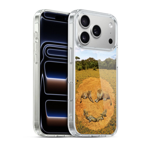 Vincent Hie Key Art A Lion Happiness Soft Gel Case for Apple iPhone 17 Pro