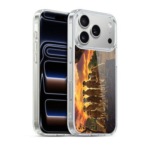 Vincent Hie Key Art Meerkat Family Soft Gel Case for Apple iPhone 17 Pro