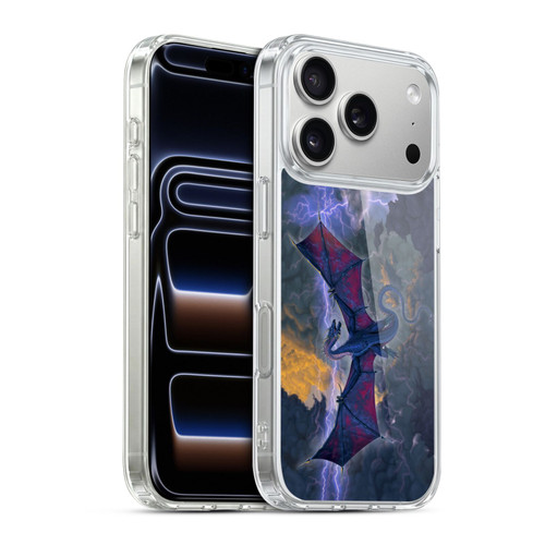 Vincent Hie Key Art Thunder Dragon Soft Gel Case for Apple iPhone 17 Pro