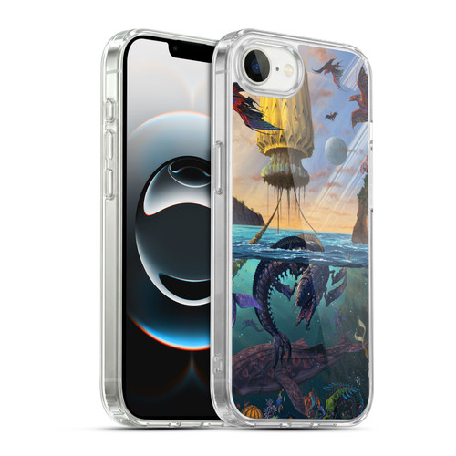Vincent Hie Key Art Alien World Soft Gel Case for Apple iPhone 16e / Apple iPhone 17e & MagSafe