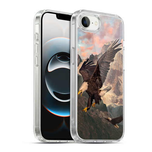 Vincent Hie Key Art Eagle Strike Soft Gel Case for Apple iPhone 16e / Apple iPhone 17e & MagSafe