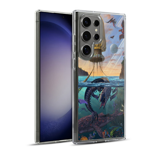 Vincent Hie Key Art Alien World Soft Gel Case for Samsung Galaxy S23 Ultra 5G & MagSafe