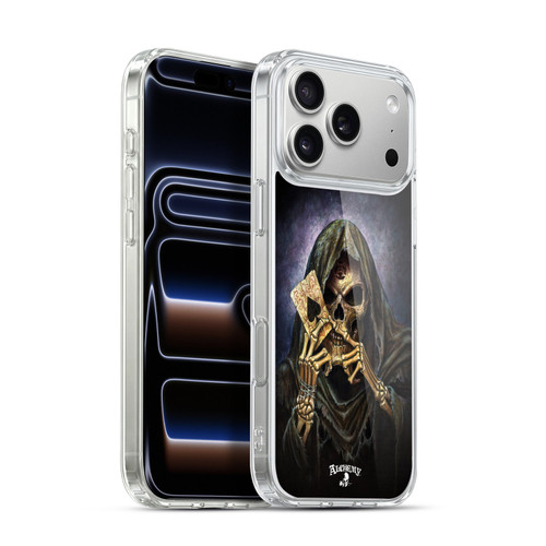 Alchemy Gothic Skull And Cards Reaper's Ace Soft Gel Case for Apple iPhone 17 Pro Max
