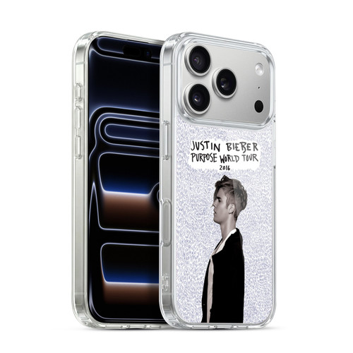 Justin Bieber Purpose World Tour 2016 Soft Gel Case for Apple iPhone 17 Pro