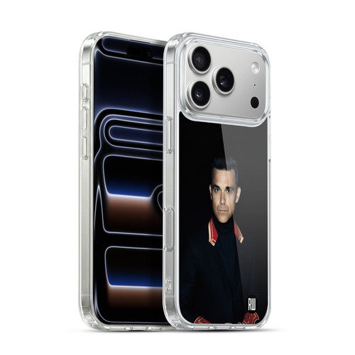 Robbie Williams Calendar Portrait Soft Gel Case for Apple iPhone 17 Pro Max