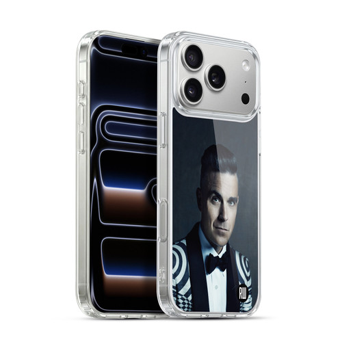 Robbie Williams Calendar Printed Tux Soft Gel Case for Apple iPhone 17 Pro Max