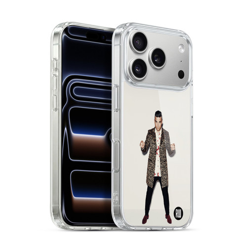 Robbie Williams Calendar Animal Print Coat Soft Gel Case for Apple iPhone 17 Pro