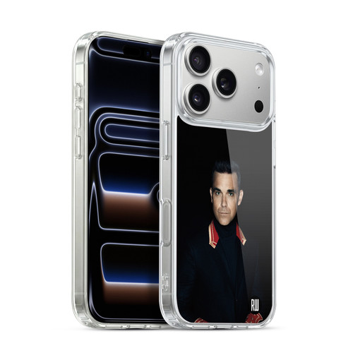 Robbie Williams Calendar Portrait Soft Gel Case for Apple iPhone 17 Pro