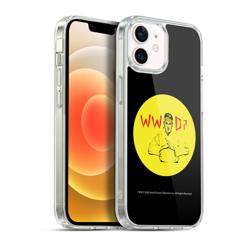 Cobra Kai Composed Art John Lawrence WWD Soft Gel Case for Apple iPhone 12 / iPhone 12 Pro & MagSafe