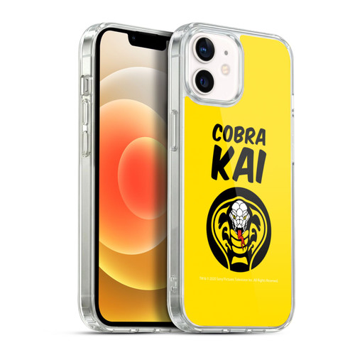 Cobra Kai Composed Art Logo 2 Soft Gel Case for Apple iPhone 12 / iPhone 12 Pro & MagSafe