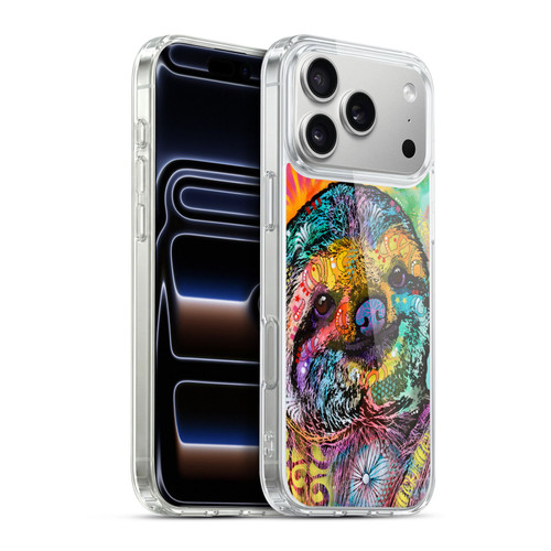 Dean Russo Wildlife 3 Sloth Soft Gel Case for Apple iPhone 17 Pro Max