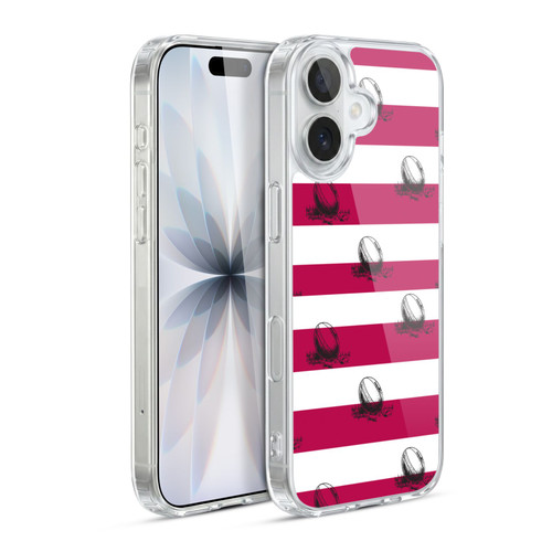 England Rugby Union History Pattern 2 Soft Gel Case for Apple iPhone 17