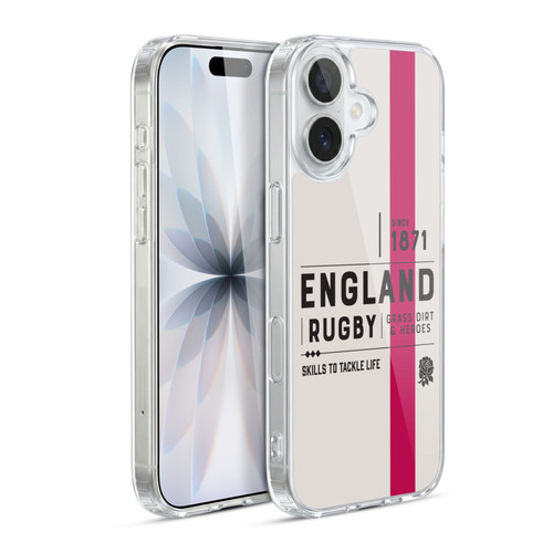 England Rugby Union History Since 1871 Soft Gel Case for Apple iPhone 17