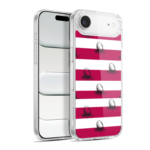 England Rugby Union History Pattern 2 Soft Gel Case for Apple iPhone 17 Air