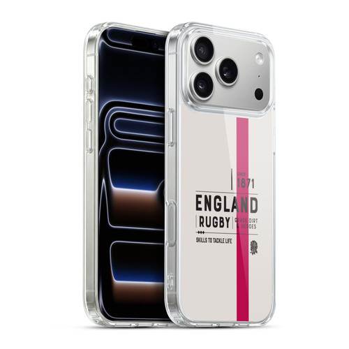 England Rugby Union History Since 1871 Soft Gel Case for Apple iPhone 17 Pro Max