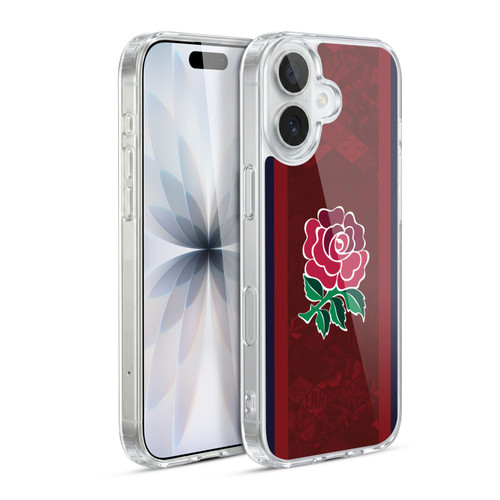 England Rugby Union 2024/25 Crest Kit Alternate Soft Gel Case for Apple iPhone 17