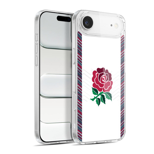 England Rugby Union 2024/25 Crest Kit Home Soft Gel Case for Apple iPhone 17 Air