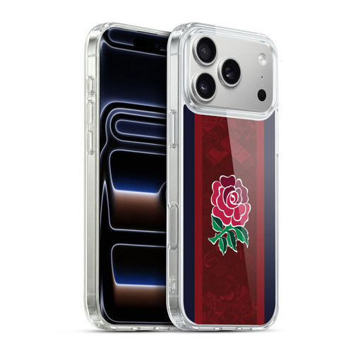 England Rugby Union 2024/25 Crest Kit Alternate Soft Gel Case for Apple iPhone 17 Pro Max