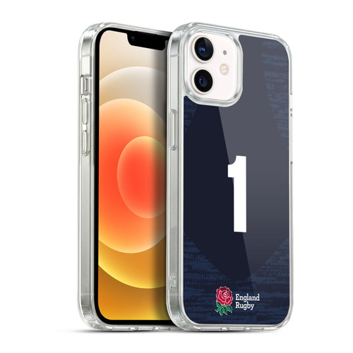 England Rugby Union 2020/21 Players Away Kit Position 1 Soft Gel Case for Apple iPhone 12 / iPhone 12 Pro & MagSafe