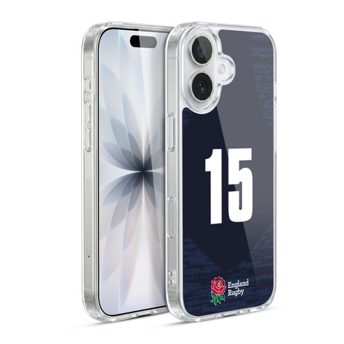 England Rugby Union 2020/21 Players Away Kit Position 15 Soft Gel Case for Apple iPhone 17