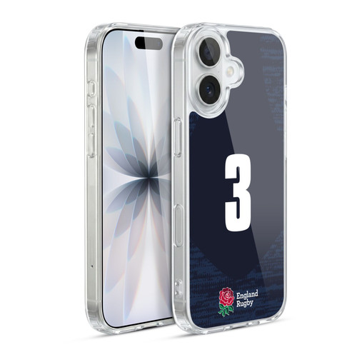England Rugby Union 2020/21 Players Away Kit Position 3 Soft Gel Case for Apple iPhone 17