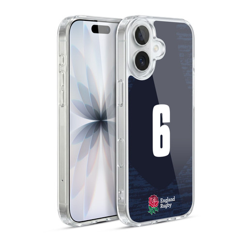 England Rugby Union 2020/21 Players Away Kit Position 6 Soft Gel Case for Apple iPhone 17