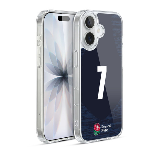 England Rugby Union 2020/21 Players Away Kit Position 7 Soft Gel Case for Apple iPhone 17