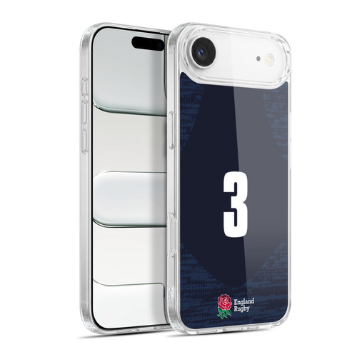 England Rugby Union 2020/21 Players Away Kit Position 3 Soft Gel Case for Apple iPhone 17 Air