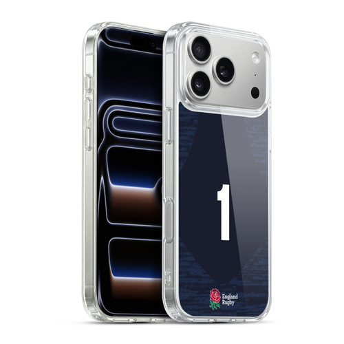 England Rugby Union 2020/21 Players Away Kit Position 1 Soft Gel Case for Apple iPhone 17 Pro Max