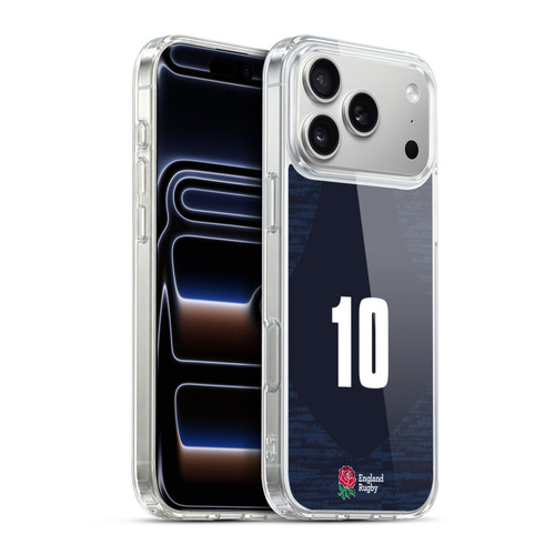 England Rugby Union 2020/21 Players Away Kit Position 10 Soft Gel Case for Apple iPhone 17 Pro Max