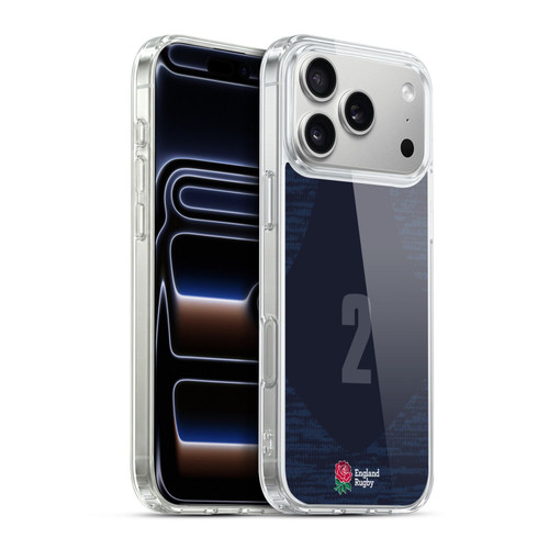 England Rugby Union 2020/21 Players Away Kit Position 2 Soft Gel Case for Apple iPhone 17 Pro Max