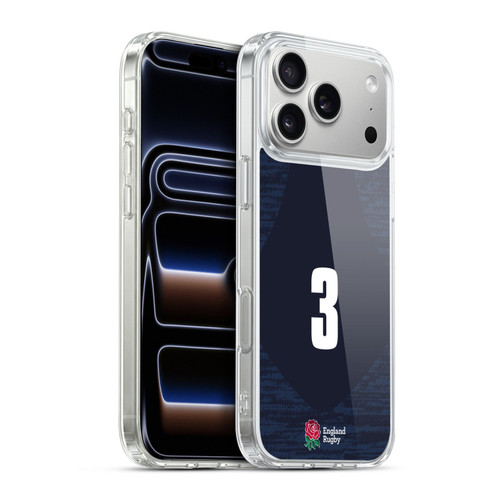 England Rugby Union 2020/21 Players Away Kit Position 3 Soft Gel Case for Apple iPhone 17 Pro Max